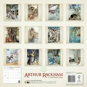 Calendrier papier 2025 Arthur Rackham Age d'Or