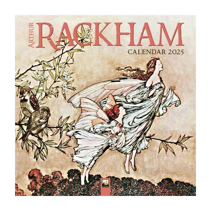 Calendrier Mural 2025 Arthur Rackham Age d'Or