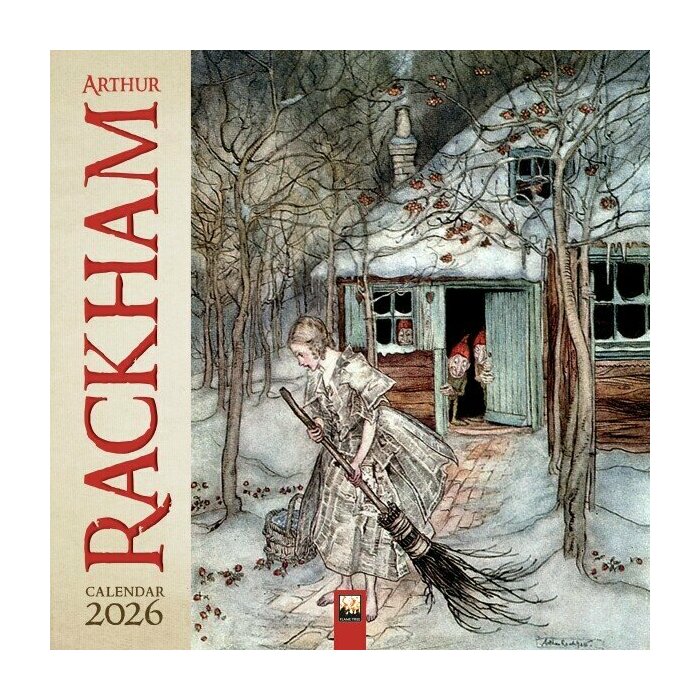 Calendrier Mural 2025 Arthur Rackham Age d'Or
