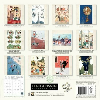 Calendrier 2026 Heath Robinson Engins Etranges