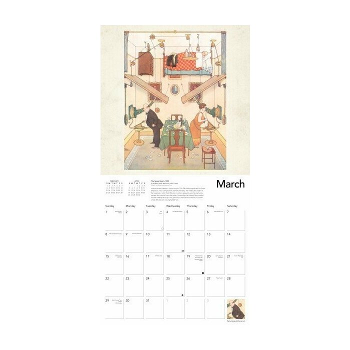 Calendrier 2025 Heath Robinson Engins Etranges