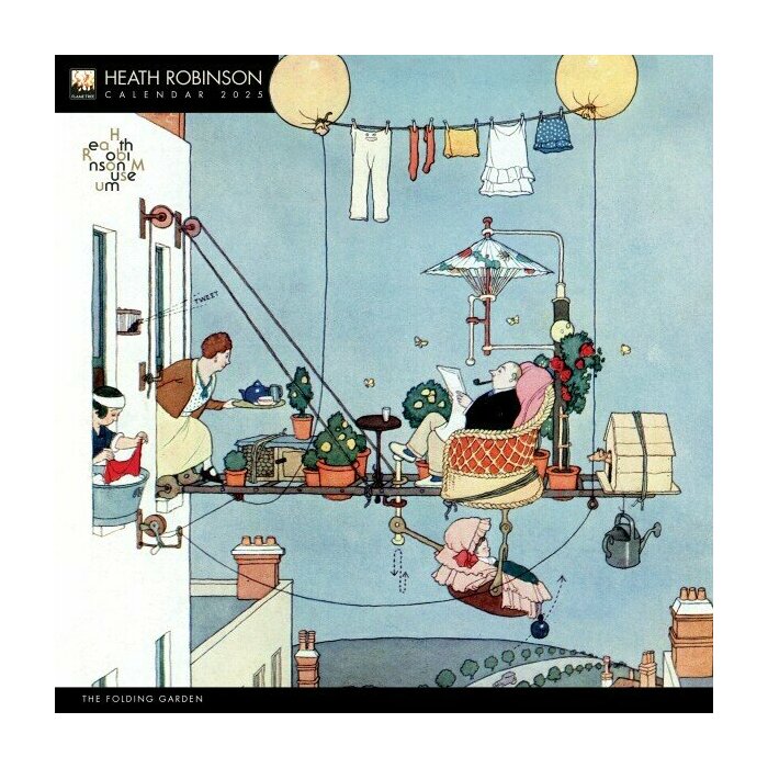 Calendrier Papier 2025 Heath Robinson Engins Etranges