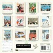 Calendrier Mural 2025Heath Robinson Engins Etranges