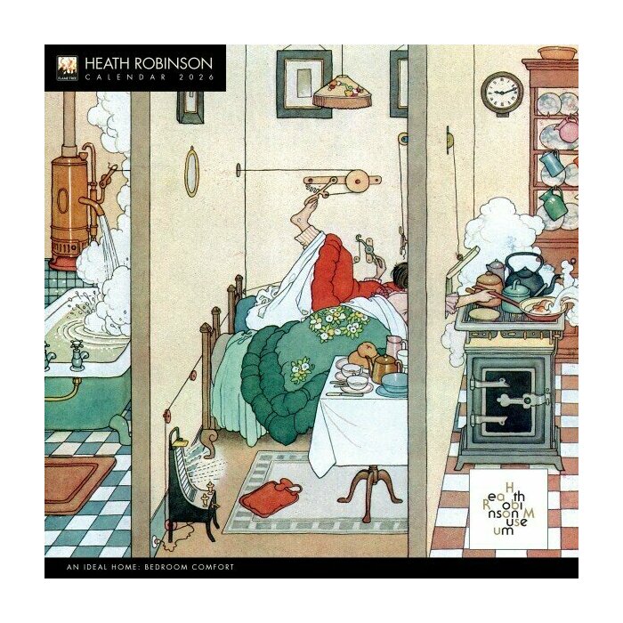 Calendrier Papier 2025 Heath Robinson Engins Etranges