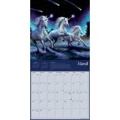 Calendrier Mural 2026 Licornes Anne Stokes Fantastiques