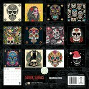 Calendrier Mural 2025 Ttes de Mort Jour des Morts Gothique