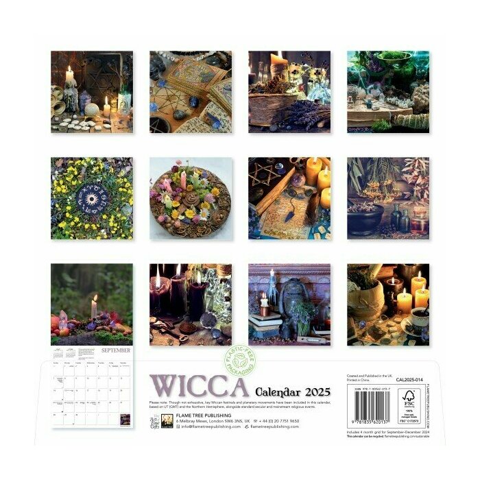 Calendrier 2025 Religion Paenne Wicca