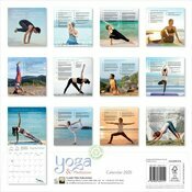 Calendrier Papier 2025 Yoga Postures et Méditation