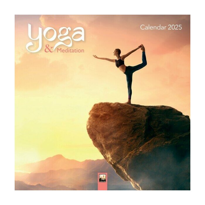 Calendrier Mural 2025 Yoga Postures et Méditation