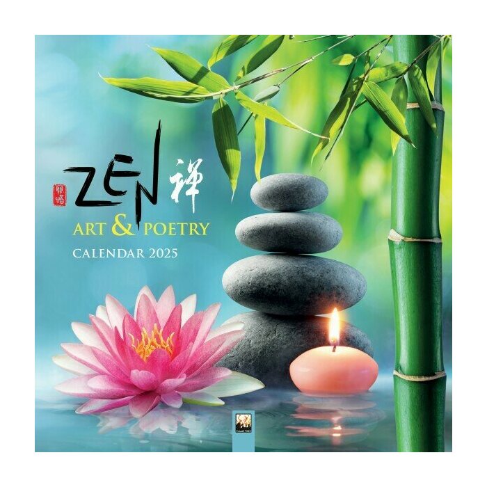Calendrier Mural 2025 Zénitude et Poésie Méditation