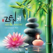 Calendrier Mural 2025 Zénitude et Poésie Méditation