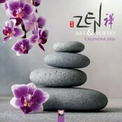 Calendrier Mural 2025 Zénitude et Poésie Méditation
