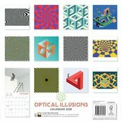 Calendrier Papier 2026 Jeux et Illusions d'Optiques 