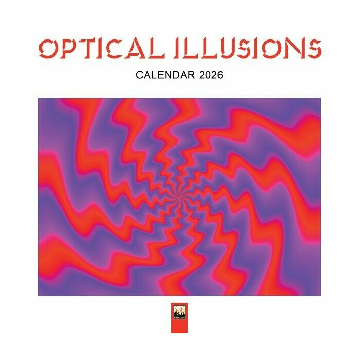 Calendrier Mural 2026 Jeux et Illusions d'Optiques 