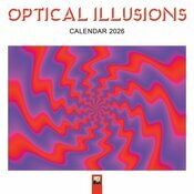 Calendrier Mural 2026 Jeux et Illusions d'Optiques 