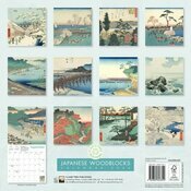 Calendrier Papier 2025 Art Japonais Utagawa Hiroshige