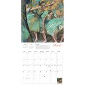 Calendrier 2025 Danseuses Classiques Edgar Degas