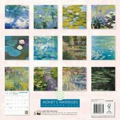 Calendrier Papier 2025 Collection de Nymphas de Claude Monet