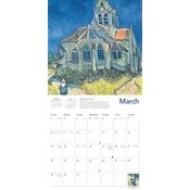 Calendrier Papier 2026 Paysages de Vincent Van Gogh