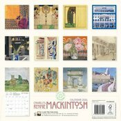 Calendrier Papier 2025 Charles Rennie Mackintosh 