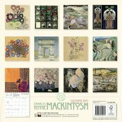 Calendrier ¨Papier 2025 Charles Rennie Mackintosh 