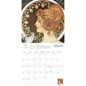 Calendrier 2025 Art Nouveau Alphonse Mucha