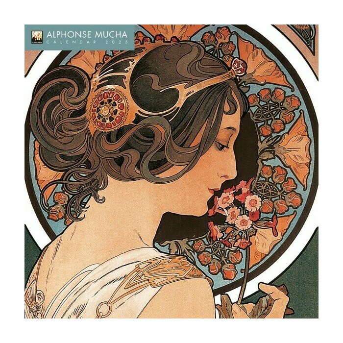 Calendrier Mural 2025 Art Nouveau Alphonse Mucha