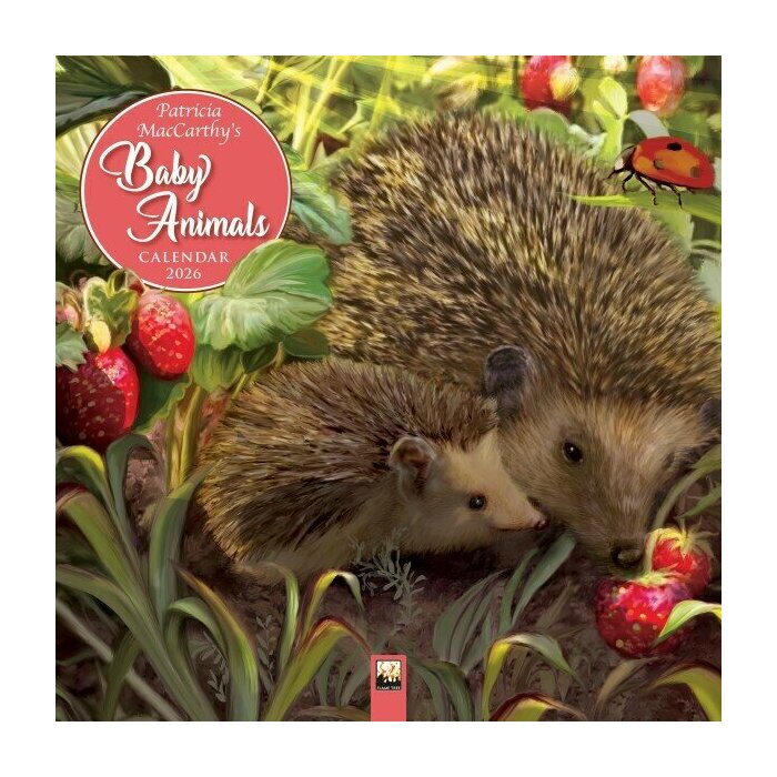 Calendrier Mural 2025 Dessins Bbs Animaux Sauvages