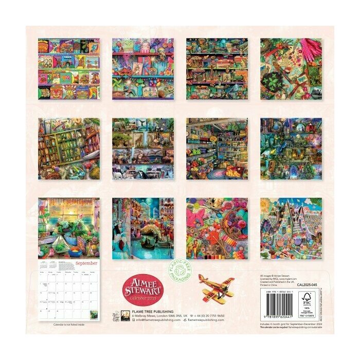 Calendrier Papier 2025 Renaissance Aimée Stewart