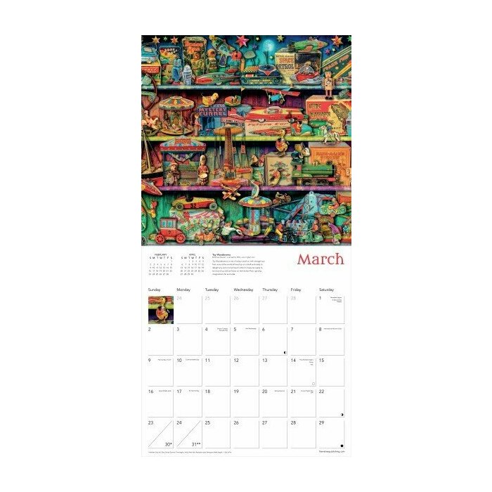 Calendrier 2025 Renaissance Aimée Stewart