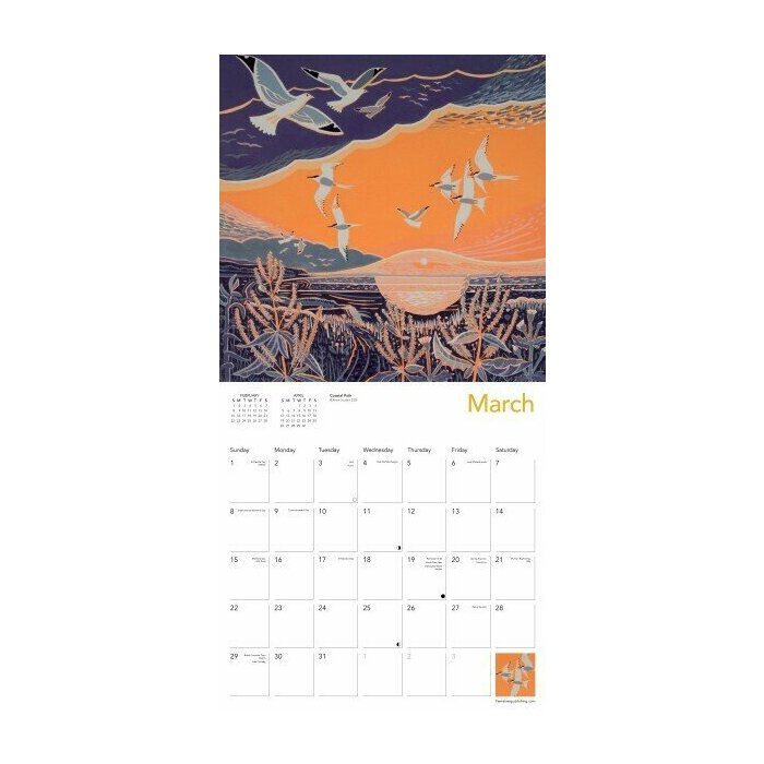 Calendrier papier 2026 Campagne Nature Annie Soudain