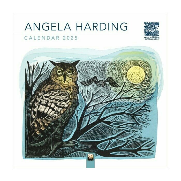 Calendrier Mural 2025 Animaux Forêt Angela Harding