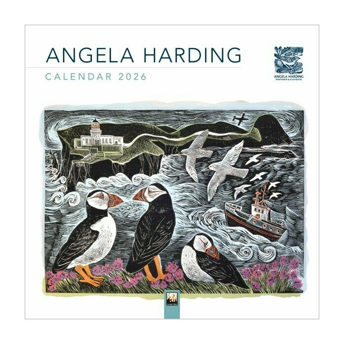 Calendrier Mural 2025 Animaux Fort Angela Harding