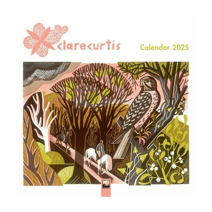 Calendrier Mural 2025 Illustrations Dessins Clare Curtis
