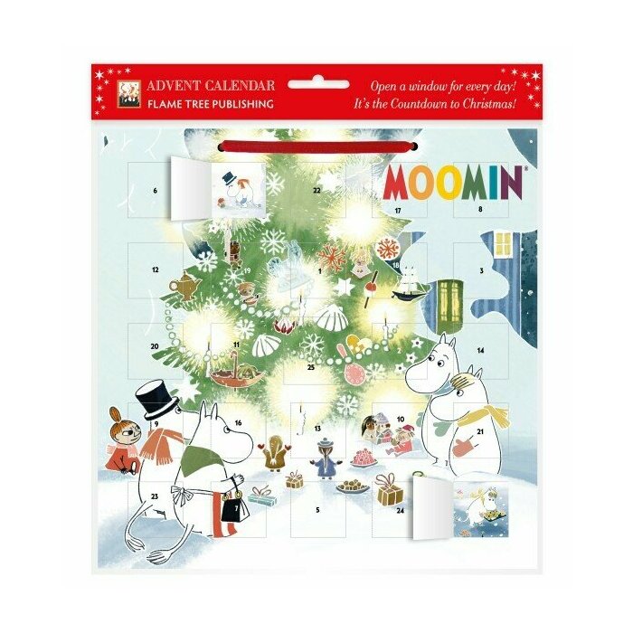 Calendrier Papier de L'Avent Moomin Dcoration du Sapin