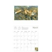 Calendrier 2025 Animaux Fort Martin Truefitt-Baker