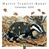 Calendrier Mural 2025 Animaux Forêt Martin Truefitt-Baker