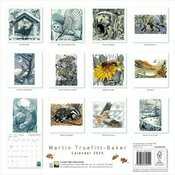 Calendrier Papier 2025 Animaux Forêt Martin Truefitt-Baker