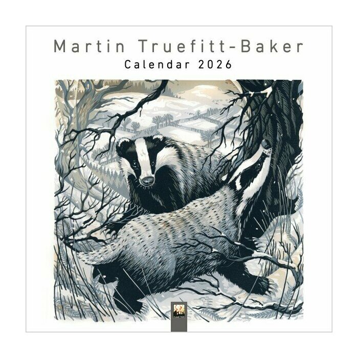 Calendrier Mural 2025 Animaux Fort Martin Truefitt-Baker