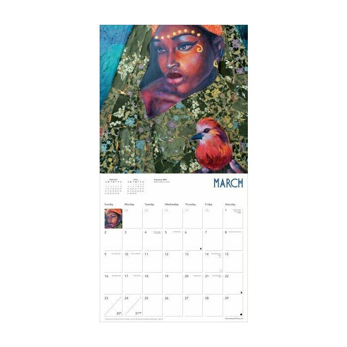 Calendrier 2025 Portraits Tamara Natalie Madden