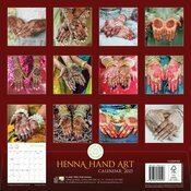 Calendrier Papier 2025 Art du Henné Mehndi
