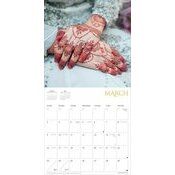 Calendrier 2025 Art du Henné Mehndi