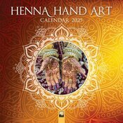 Calendrier Mural 2025 Art du Henné Mehndi