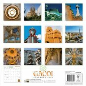 Calendrier 2026 Architectures Antoni Gaudi
