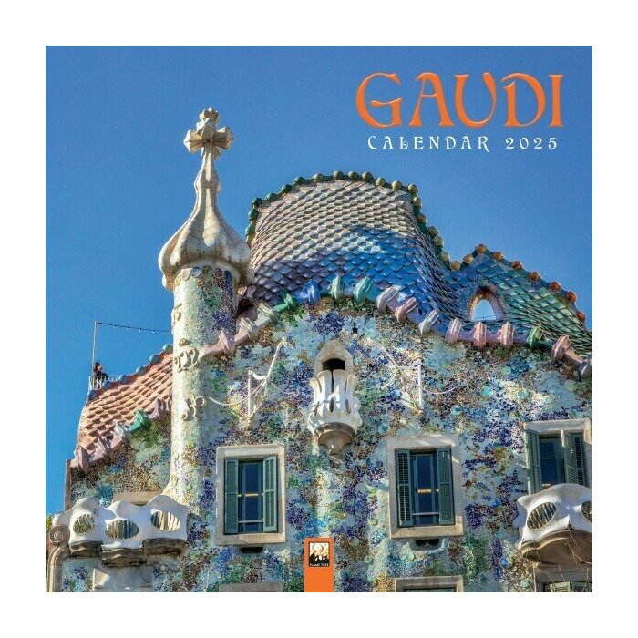Calendrier Mural 2025 Architectures Antoni Gaudi