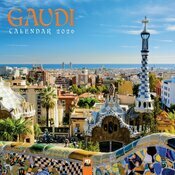 Calendrier Mural 2026 Architectures Antoni Gaudi