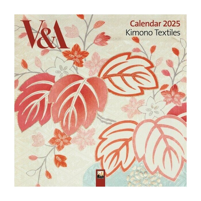 Calendrier Mural 2025 Kimono Textile Japonais