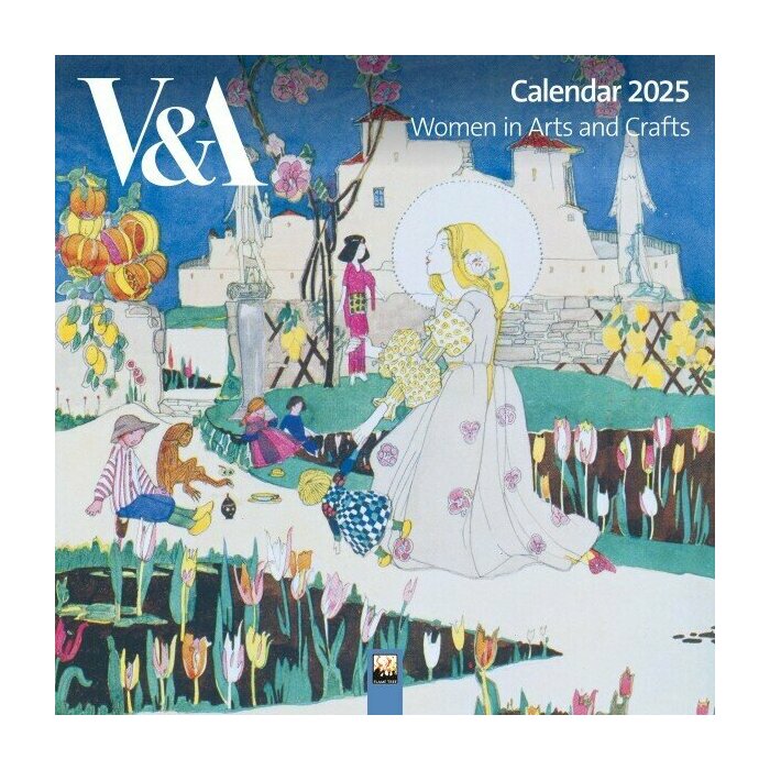 Calendrier Mural 2025 Art Mouvement Arts and Crafts Dcoration
