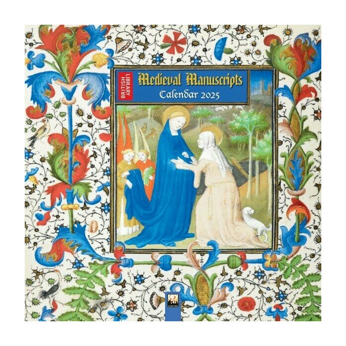 Calendrier Mural 2025 Manuscrits Mdivaux Enluminures