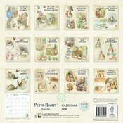 Calendrier Papier 2025 Pierre le Lapin Beatrix Potter Conte